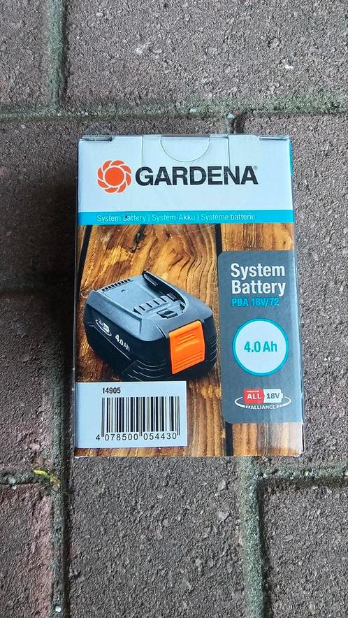 Gardena accu PBA 18V/72 P4A 4,0Ah, Tuin en Terras, Hand-tuingereedschap, Ophalen of Verzenden