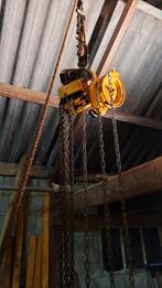 500kg Ketting takel met loopkat., Ophalen
