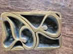 Unieke vintage bronzen asbakken bijzonder design Brutalist?, Ophalen