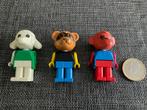 Lego Fabuland Popptjes ... 3 stuks, Gebruikt, Lego, Ophalen, Losse stenen