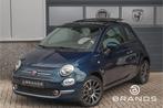 Fiat 500 1.0 Hybrid Dolcevita 1e eig Carplay Pano schuifdak, Voorwielaandrijving, Gebruikt, Met garantie (alle), Leder en Stof
