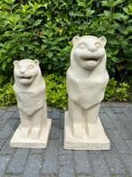 Lion, leeuw beelden, Tuin en Terras, Tuinbeelden, Ophalen, Gebruikt