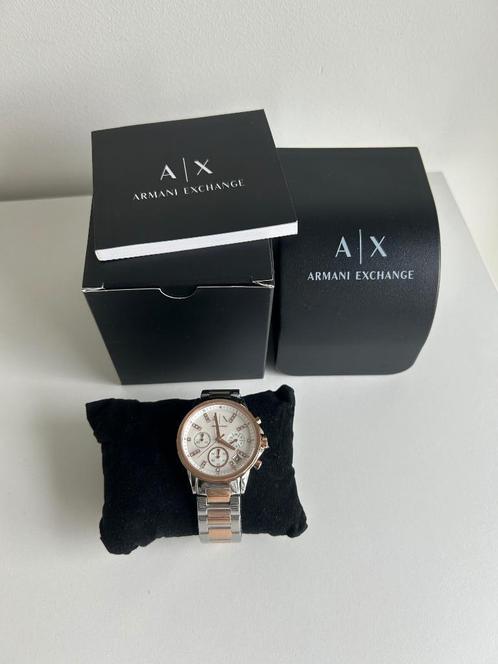 Nieuwe horloge van Armani Exchange, Sieraden, Tassen en Uiterlijk, Horloges | Dames, Nieuw, Polshorloge, Overige merken, Staal