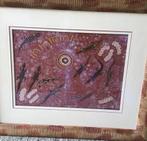Australische Aboriginal Kunst i- Reptielen, Antiek en Kunst, Kunst | Niet-Westerse kunst, Ophalen