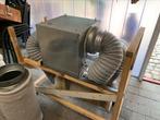 Afzuiging met filter, Doe-het-zelf en Verbouw, Ventilatie en Afzuiging, Ophalen, Zo goed als nieuw, Afzuiger