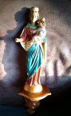 Zeer oud antiek Maria beeld, Antiek en Kunst, Ophalen of Verzenden
