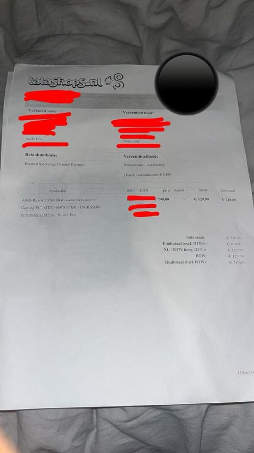 Gaming PC, Computers en Software, Desktop Pc's, Zo goed als nieuw, 4 Ghz of meer, SSD, 16 GB, Met videokaart, Gaming, Virtual Reality