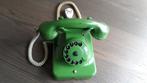 Vintage jaren 50 Duitse bakelieten bureautelefoon., Met draaischijf, Gebruikt, Ophalen of Verzenden