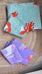 2 dekbedovertrek setje 70*140, Kinderen en Baby's, Kinderkamer | Beddengoed, Meisje, Ophalen of Verzenden, Groen, Deken of Dekbed