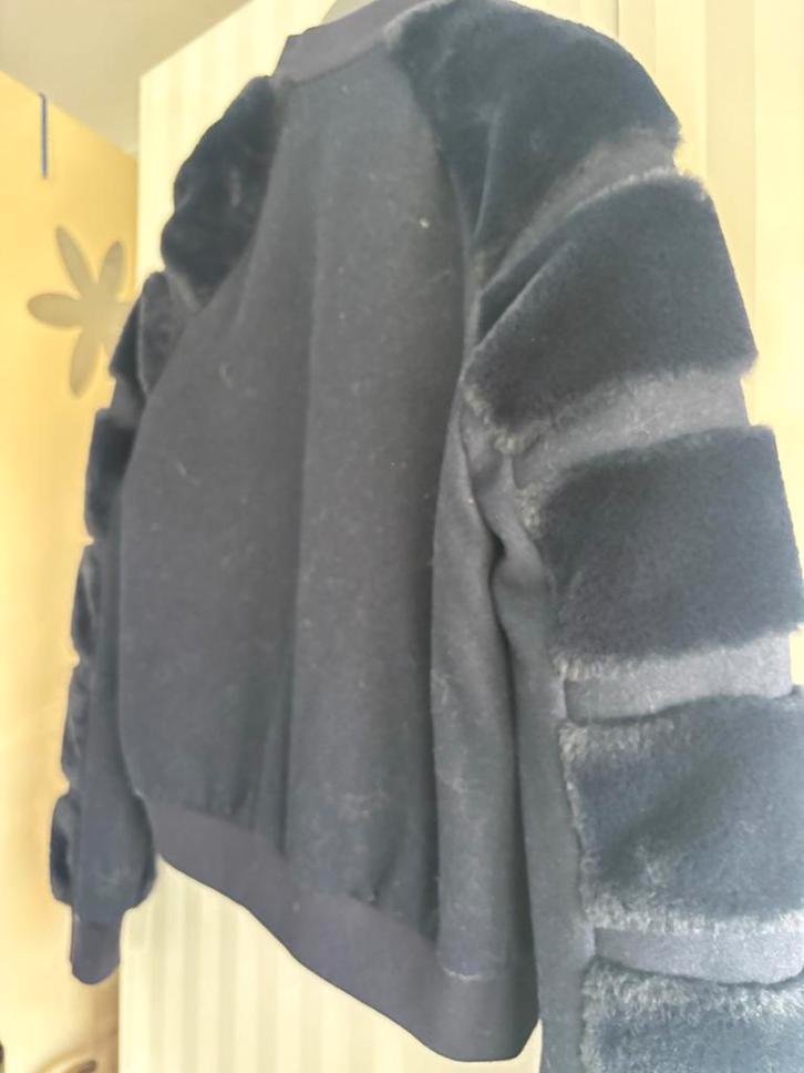 Nikkie Bomber Jas - Stijlvol en Trendy, Kleding | Dames, Jasjes, Kostuums en Pakken, Zo goed als nieuw, Jasje, Maat 36 (S), Blauw