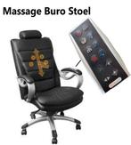 MASSAGE BURO stoel, Huis en Inrichting, Gebruikt, Bureaustoel, Zwart, Gaming bureaustoel