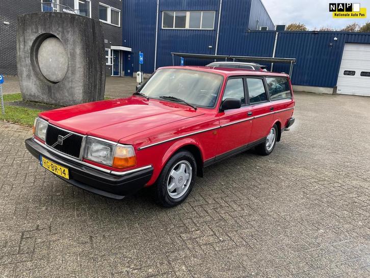 Volvo 240 2.3i Polar Automaat Apk 26-08-2027 Orig NL, Auto's, Volvo, Bedrijf, Te koop, Centrale vergrendeling, Benzine, Euro 1