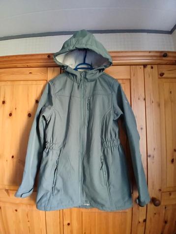 Groene Softshell Jas maat 158/164 Mountain Peak nieuw  beschikbaar voor biedingen