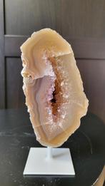 Prachtige agaat met amethist, Verzamelen, Mineralen en Fossielen, Ophalen of Verzenden