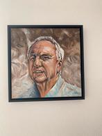 Portret van johan cruijff, Ophalen of Verzenden