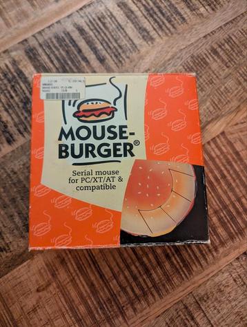 Retro burger muis beschikbaar voor biedingen