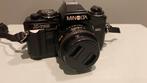 Minolta X-700 met MD Rokkor 45mm f2 objectief, Audio, Tv en Foto, Fotocamera's Analoog, Ophalen, Gebruikt, Spiegelreflex, Minolta