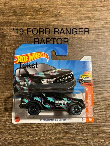 Hot Wheels ’19 Ford Ranger Raptor beschikbaar voor biedingen