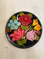 Vintage wandbordje handgeschilderd, Antiek en Kunst, Antiek | Wandborden en Tegels, Ophalen