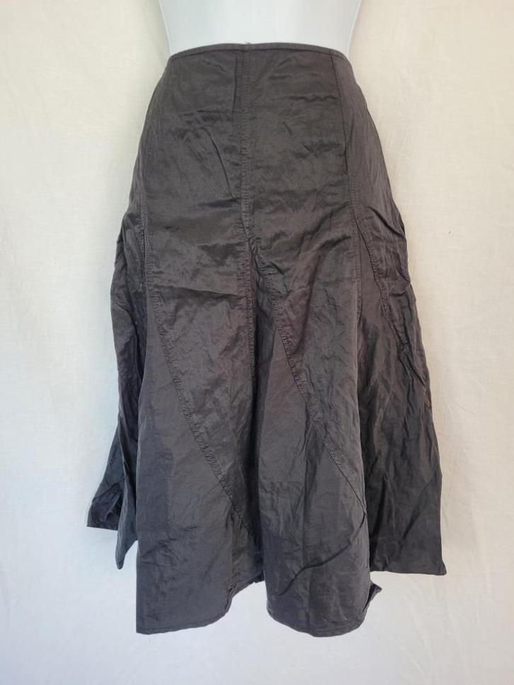 Gave zwarte rok mt S/M merk Julien Le Roy, Kleding | Dames, Rokken, Zo goed als nieuw, Maat 36 (S), Zwart, Knielengte, Ophalen of Verzenden