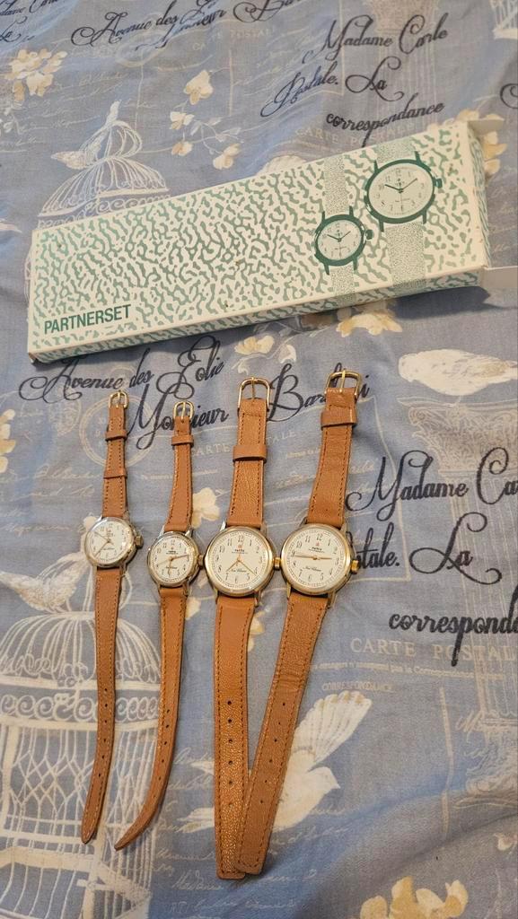 Vintage Ruhla Horloges - Heren & Dames - Nieuwstaat!, Sieraden, Tassen en Uiterlijk, Horloges | Dames, Nieuw, Polshorloge, Overige merken