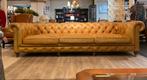 Waanzinnige stoere XXL industriële Chesterfield 5 zits 3 mtr, Huis en Inrichting, Banken | Bankstellen, Ophalen of Verzenden