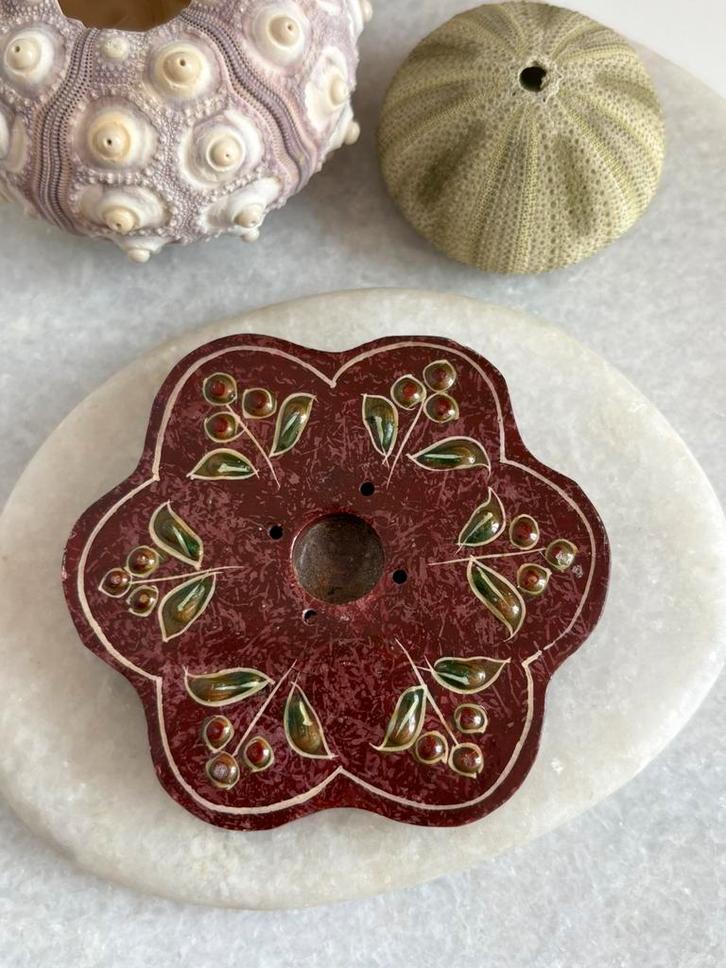 Wierook houder, Huis en Inrichting, Woonaccessoires | Kandelaars en Kaarsen, Zo goed als nieuw, Minder dan 25 cm, Overige materialen