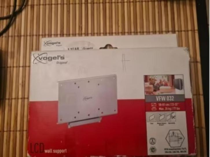 Vogels vfw 032 tv wandsteun van 15 t/m 37 inch in originele, Audio, Tv en Foto, Televisiebeugels, Nieuw, Ophalen of Verzenden