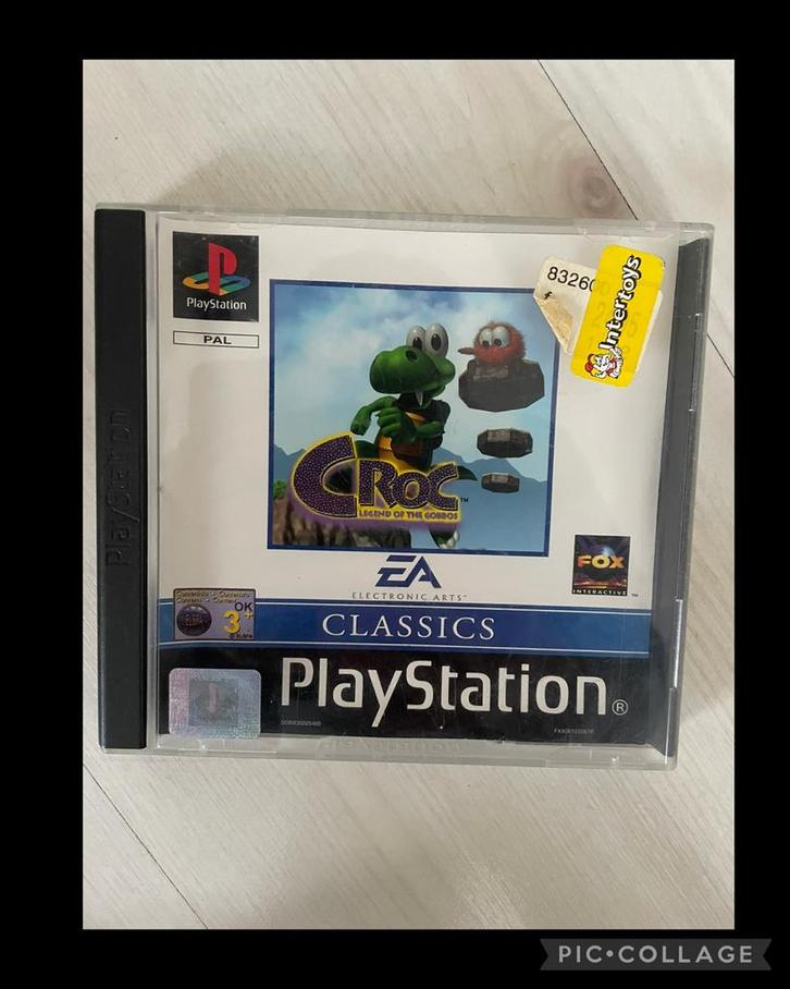 Playstation Games - Croc, GTA Vice City, GTA V, Spelcomputers en Games, Games | Overige, Gebruikt, Avontuur en Actie, 1 speler