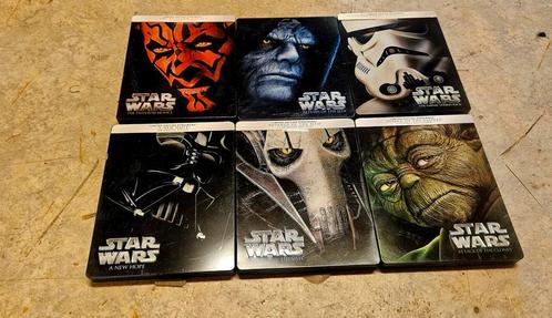 Star Wars Steelbook Set – 6 Films (Limited Edition, Cd's en Dvd's, Dvd's | Filmhuis, Zo goed als nieuw, Overige gebieden, Ophalen of Verzenden