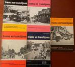 5 boekjes Trams en tramlijnen, Verzamelen, Spoorwegen en Tramwegen, Boek of Tijdschrift, Gebruikt, Tram, Verzenden