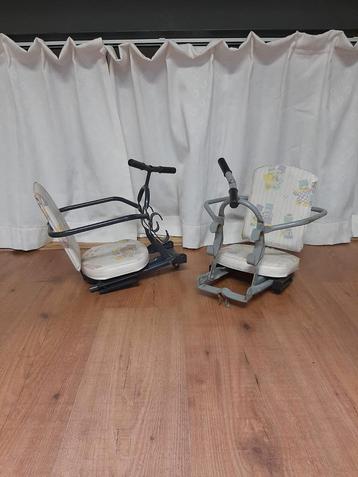 2 fietsstoeltjes voor aan stuur. Zijn niet de nieuwste. beschikbaar voor biedingen