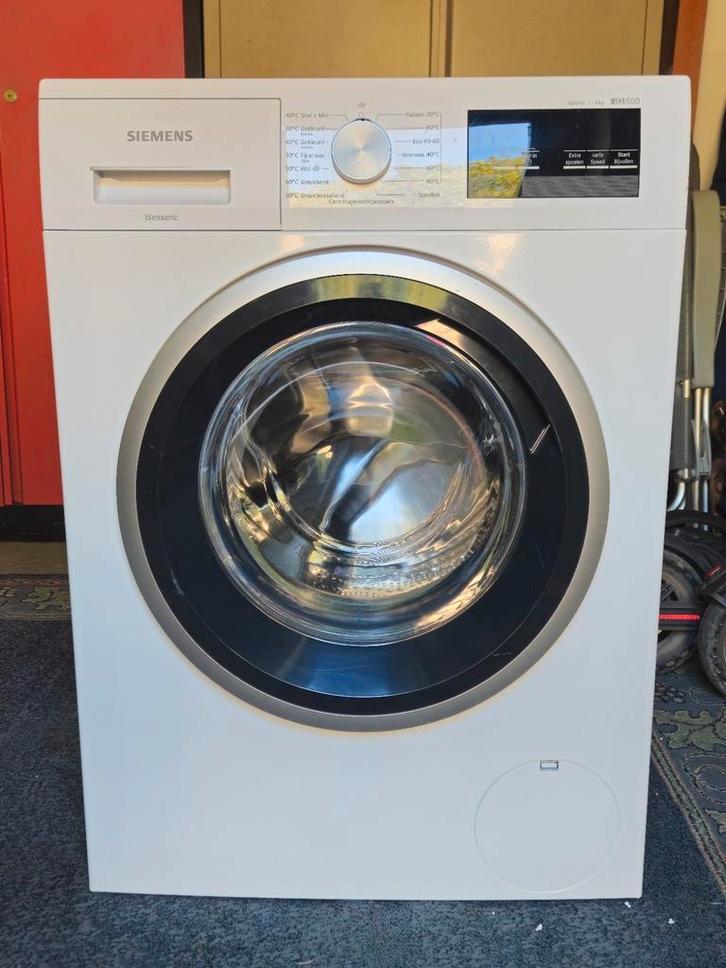 Siemens wasmachine 3 jaar oud., Witgoed en Apparatuur, Wasmachines, Gebruikt, Voorlader, 8 tot 10 kg, 85 tot 90 cm, 1200 tot 1600 toeren