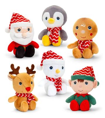 Kerstknuffels van 15 cm – Keel(eco) Toys Beanie Pals  beschikbaar voor biedingen