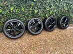 Audi Q3 zwarte velgen + winterbanden, Auto-onderdelen, Banden en Velgen, Gebruikt, Banden en Velgen, Winterbanden, 235 mm