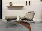 Nieuw Leolux Volare Fauteuil met poef Wapiti Chuchubi Stoel, Huis en Inrichting, Fauteuils, Leolux, Nieuw, 75 tot 100 cm, Ophalen of Verzenden