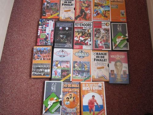 nog 12 vhs voetbal videobanden/ned.elftal/ek/wk/,utrecht e., Verzamelen, Sportartikelen en Voetbal, Zo goed als nieuw, Overige typen