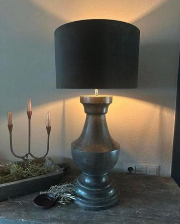 Baluster lamp met kap Aura Peeperkorn SALE beschikbaar voor biedingen
