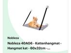 2 katten hangmatten voor aan het raam, Dieren en Toebehoren, Kattenmanden, Ophalen, Nieuw