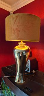 Gouden Messing Tafellamp, Antiek en Kunst, Antiek | Lampen, Ophalen of Verzenden
