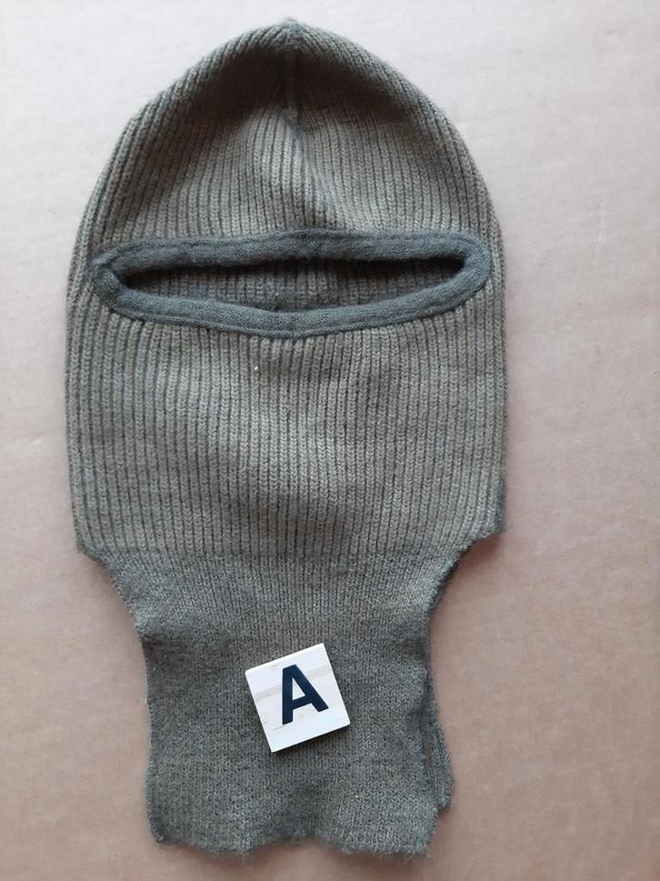 Balaclava Bivakmuts KL Koude Oorlog, Verzamelen, Militaria | Algemeen, Landmacht, Helm of Baret, Nederland, Ophalen of Verzenden