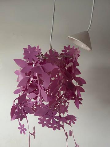 Roze Bloemen Hanglamp - Kinderkamer beschikbaar voor biedingen