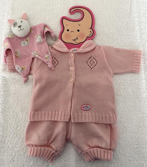 Baby born exclusief kledingsetje met knuffel nieuw!, Kinderen en Baby's, Speelgoed | Poppen, Nieuw, Babypop, Ophalen of Verzenden