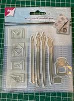 Snijmallen met stempels, Hobby en Vrije tijd, Kaarten | Zelf maken, Ophalen of Verzenden, Zo goed als nieuw, Overige thema's, Pons of Mal