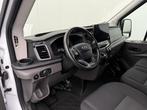 Ford Transit 2.0TDCI 130PK L4H3 Jumbo | Navigatie | Camera |, Auto's, Stof, Gebruikt, Navigatiesysteem, Wit