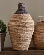 Rivièra Maison sisal vase black, Overige materialen, 50 tot 75 cm, Zwart, Nieuw