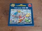 Jan van Haasteren Autospuiterij Puzzel 500 Stukjes, Ophalen of Verzenden, 500 t/m 1500 stukjes, Zo goed als nieuw, Legpuzzel
