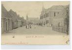 Egmond aan Zee - Dorpsstraat (1903) - volk - kinderen, Verzenden, Voor 1920, Gelopen, Noord-Holland