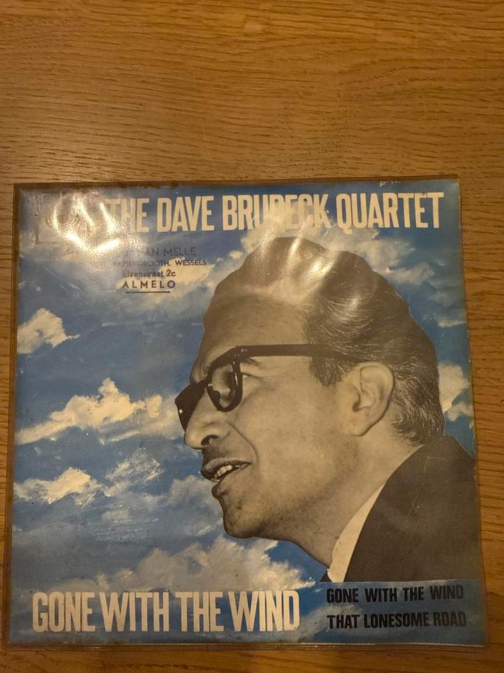 Dave Brubeck Quartet - Gone With The Wind Single, Cd's en Dvd's, Vinyl | Jazz en Blues, Gebruikt, Jazz, 1940 tot 1960, Overige formaten