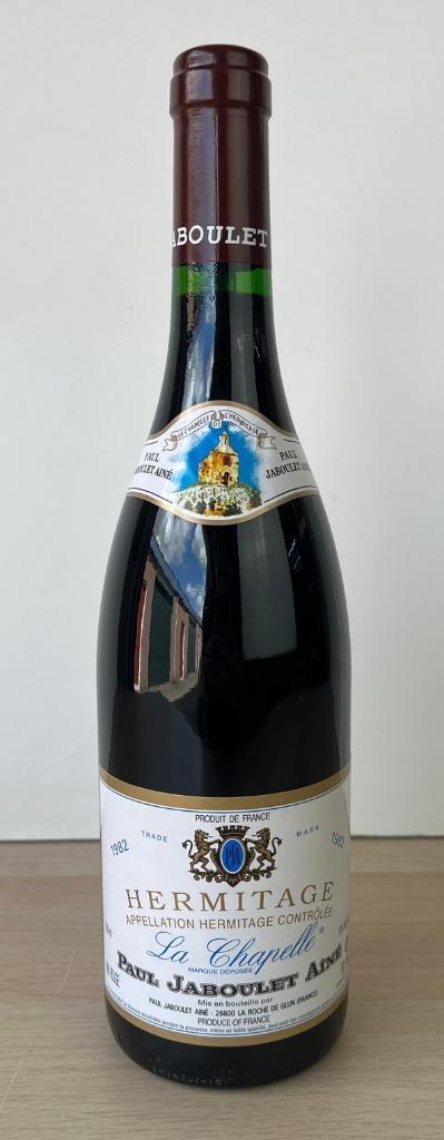 Paul Jaboulet Aîné - La Chapelle Hermitage 1982, Verzamelen, Wijnen, Nieuw, Rode wijn, Frankrijk, Vol, Ophalen of Verzenden